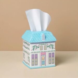 Lenox Spice Village Tissue Box Holder - 2026.  New in box!